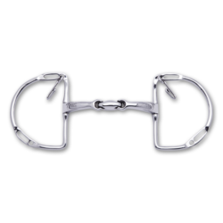 Stübben Steeltec 2255 EZ Control German D-Ring Gag